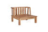 Sadhi Acacia Wood Outdoor Love Seat - Natural-nkuku