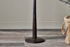 Sahar Mango Wood Floor Lamp - Dark Stain-nkuku