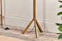 Sahhil Metal Tripod Floor Lamp - Antique Brass-nkuku