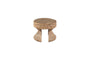 Salman Wooden Decorative Stool - Natural- nkuku