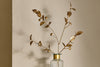 San Stem Foliage - Antique Brass-nkuku