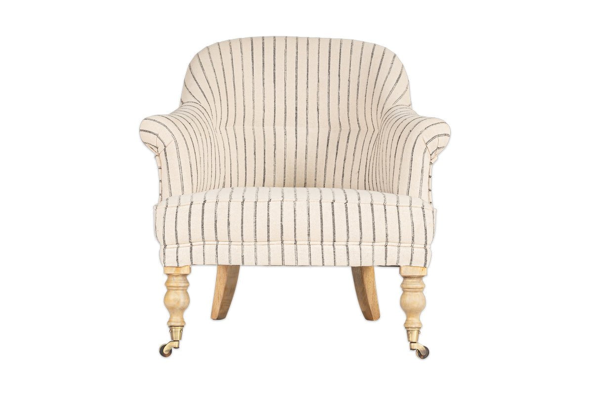 Sanja Stripe Armchair- nkuku