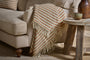 Sanval Wool Throw - Rust-nkuku