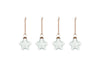 Sardi Star Baubles - Clear (Set of 4)-nkuku