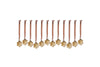 Sardi Star Baubles - Gold (Set of 12)-nkuku