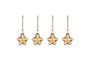 Sardi Star Baubles - Gold (Set of 4)-nkuku