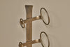 Shray Iron Wine Rack - Antique Brass-nkuku