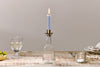 Sirsa Glass Candlestick - Clear-nkuku