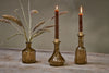 Sirsa Glass Candlestick - Sepia-nkuku