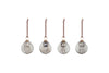 Sohni Shell Baubles - Gold & Cream - (Set of 4)-nkuku