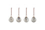 Sohni Shell Baubles - Gold & Cream - (Set of 4)-nkuku