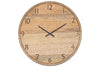 Som Mango Wood Clock - Natural-nkuku