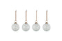 Sundara Baubles - Clear - (Set of 4)-nkuku