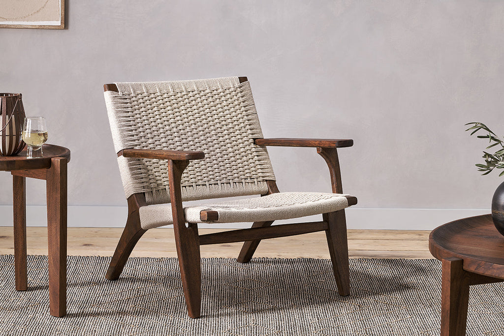 Surat Woven Lounger - Natural- nkuku