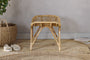 Taung Rattan Low Stool - Natural