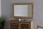 Tannir Mango Wood Carved Mirror - Natural