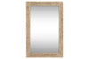 Tannir Mango Wood Carved Mirror - Natural