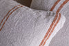 Tajana Linen Stripe Cushion Cover - Rust-nkuku