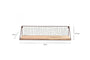 Tamba Mango Wood Shelf - Large-nkuku