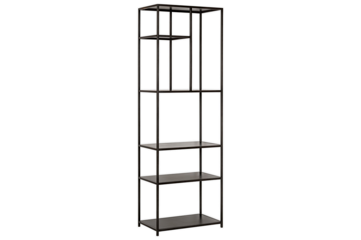 Tanvi Display Shelf - Black - Narrow-nkuku