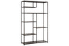 Tanvi Display Shelf - Black - Wide-nkuku