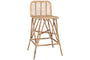 Taung Rattan Counter Chair - Natural-nkuku