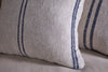 Tendali Linen Stripe Cushion Cover - Navy-nkuku