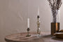 Tharad Recycled Glass Candle Holder - Smoke Lustre-nkuku