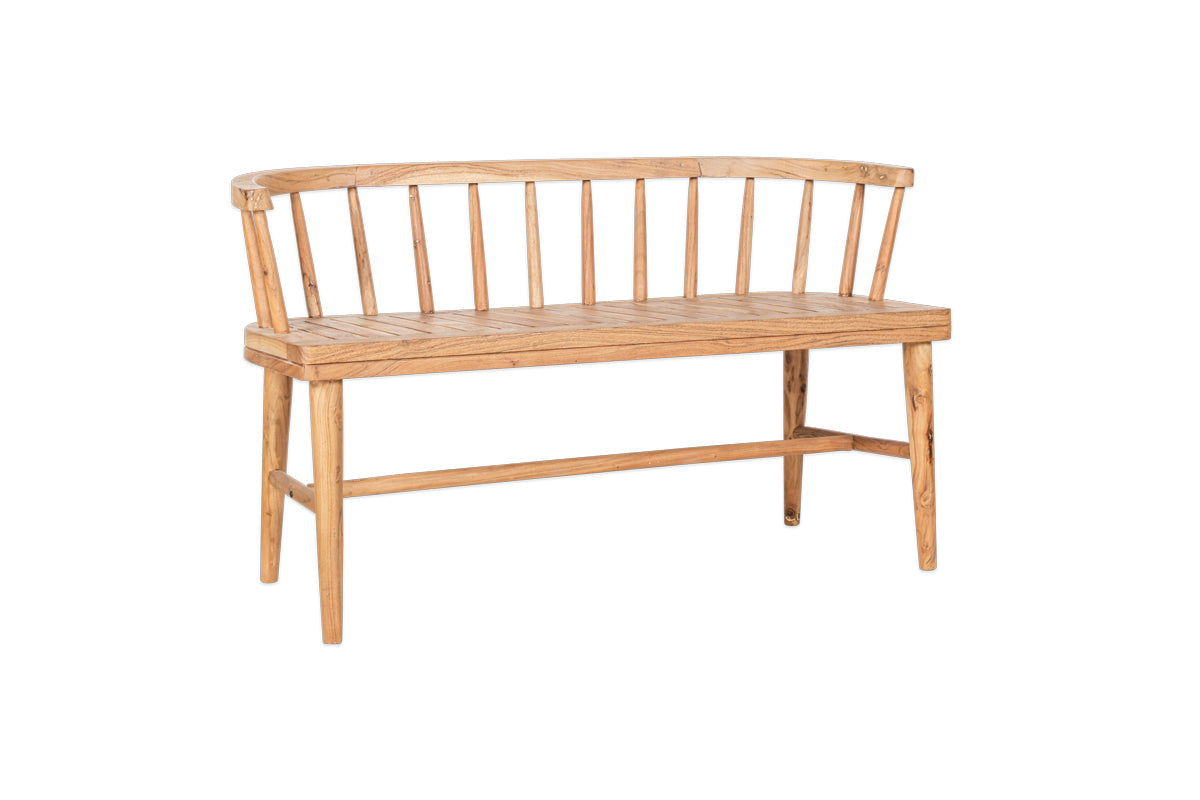 Tipu Acacia Wood Bench