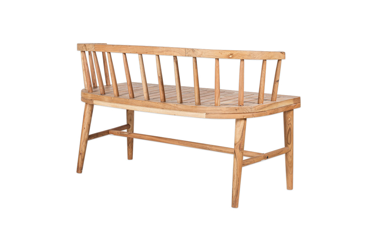 Tipu Acacia Wood Bench