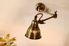 nkuku LIGHTS Tubu Brass Extendable Wall Light - Antique Brass