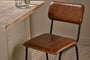 Ukari Counter Chair - Aged Tan