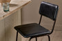 Ukari Counter Chair - Aged Black