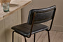 Ukari Counter Chair - Aged Black