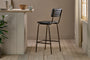 Ukari Counter Chair - Aged Black