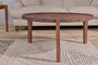 Umar Acacia Coffee Table - Dark Brown