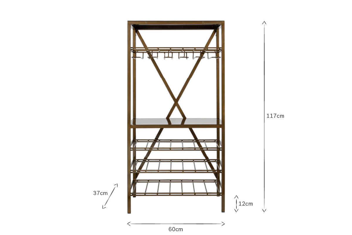 Udayan Drinks Display Shelf-nkuku