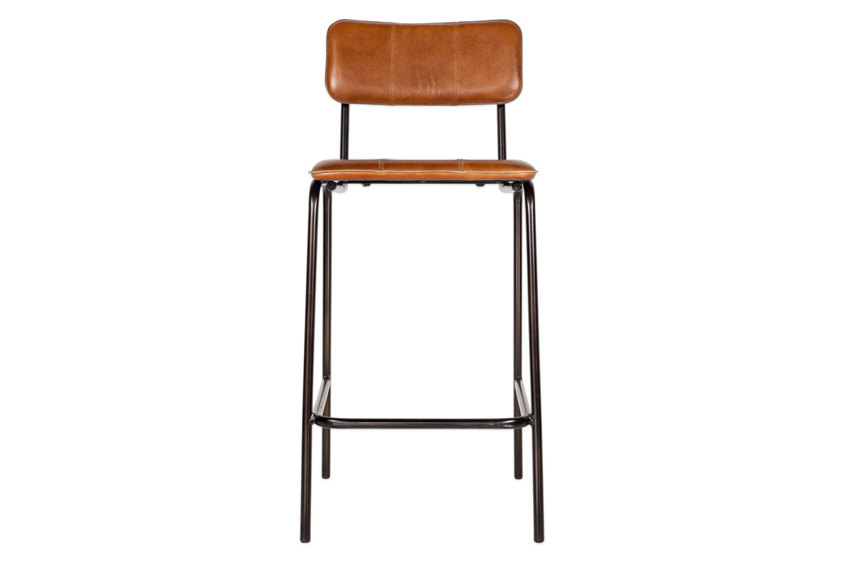 Ukari Counter Chair - Aged Tan-nkuku