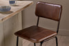 Ukari Counter Chair - Chocolate Brown-nkuku