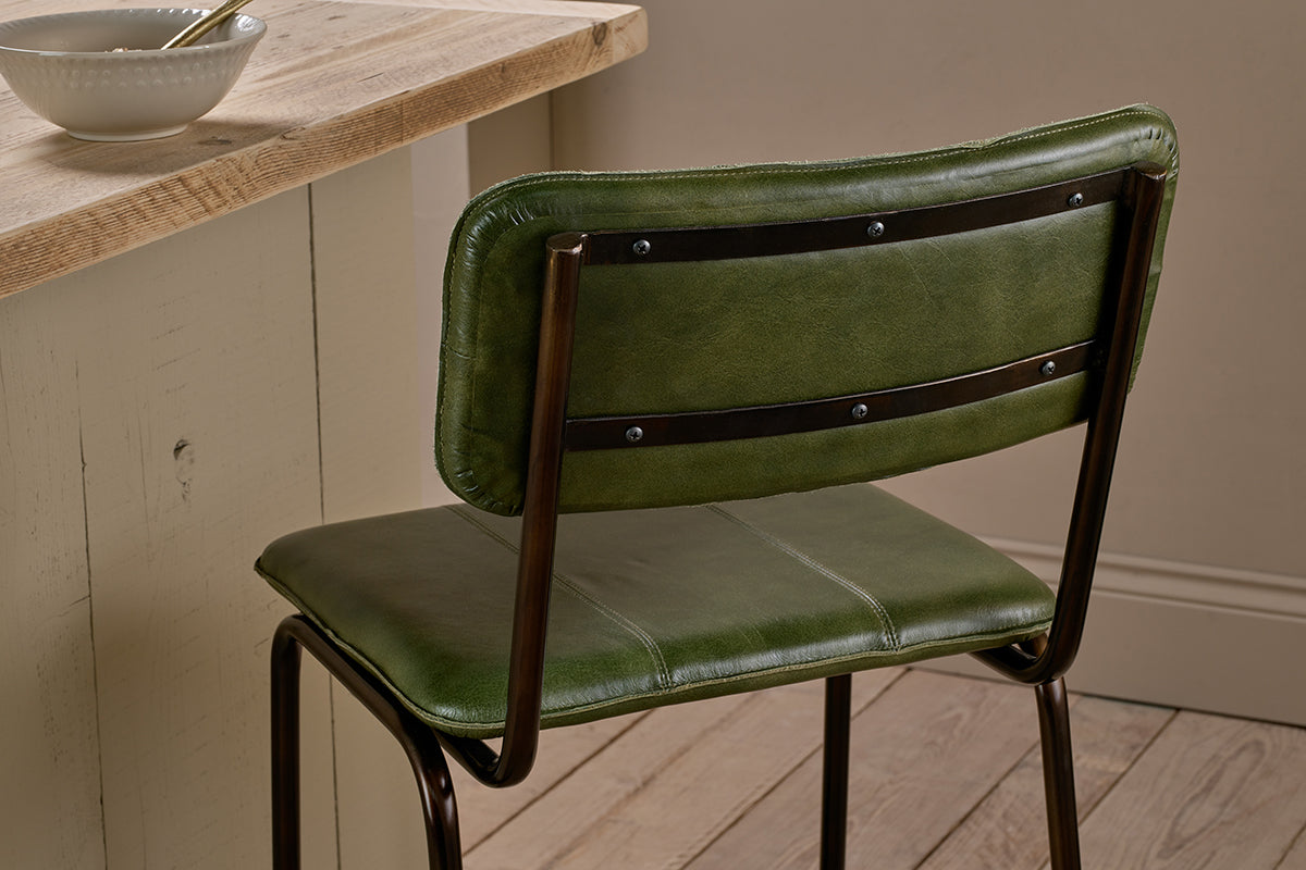 Ukari Counter Chair - Rich Green-nkuku