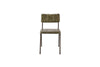 Ukari Leather Dining Chair - Rich Green-nkuku