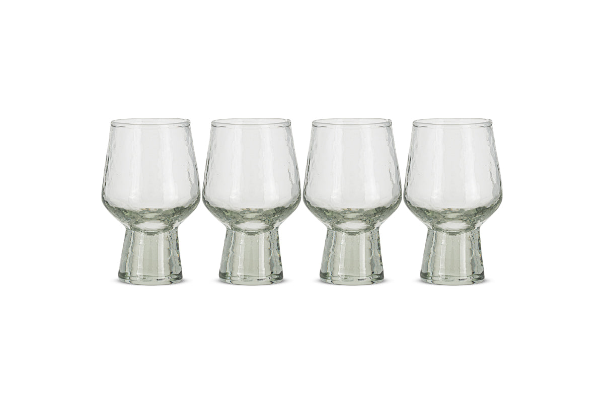 Visla Glass - Light Smoke (Set of 4)