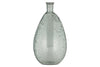 Virya Recycled Glass Vase - Pale Blue