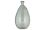 Virya Recycled Glass Vase - Pale Blue