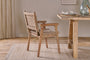 Vinay Woven Dining Chair - Natural