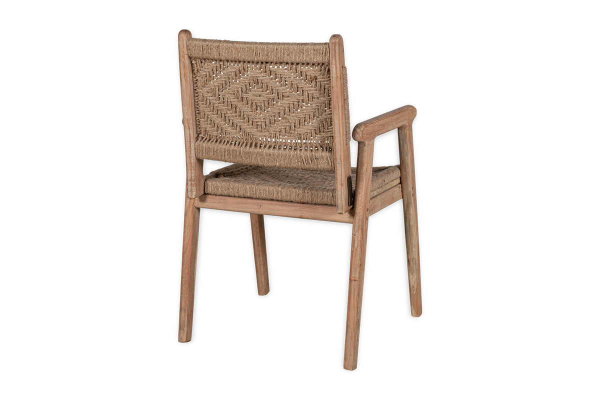 Vinay Woven Dining Chair - Natural