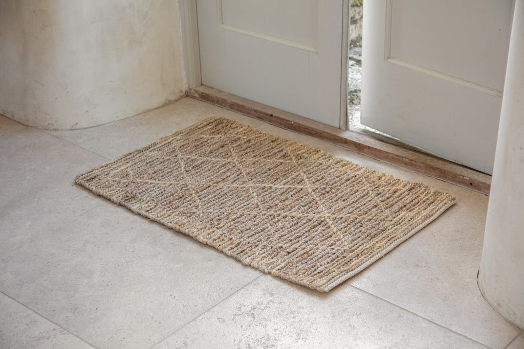 Vandi Jute Doormat - Natural-nkuku