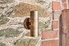 Vitla Outdoor Wall Lamp - Antique Brass-nkuku