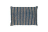 Yashmi Cushion Cover - Natural & Dark Blue - 60 x 40cm