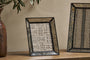 Yash Antique Glass & Iron Photoframe - Antique Black